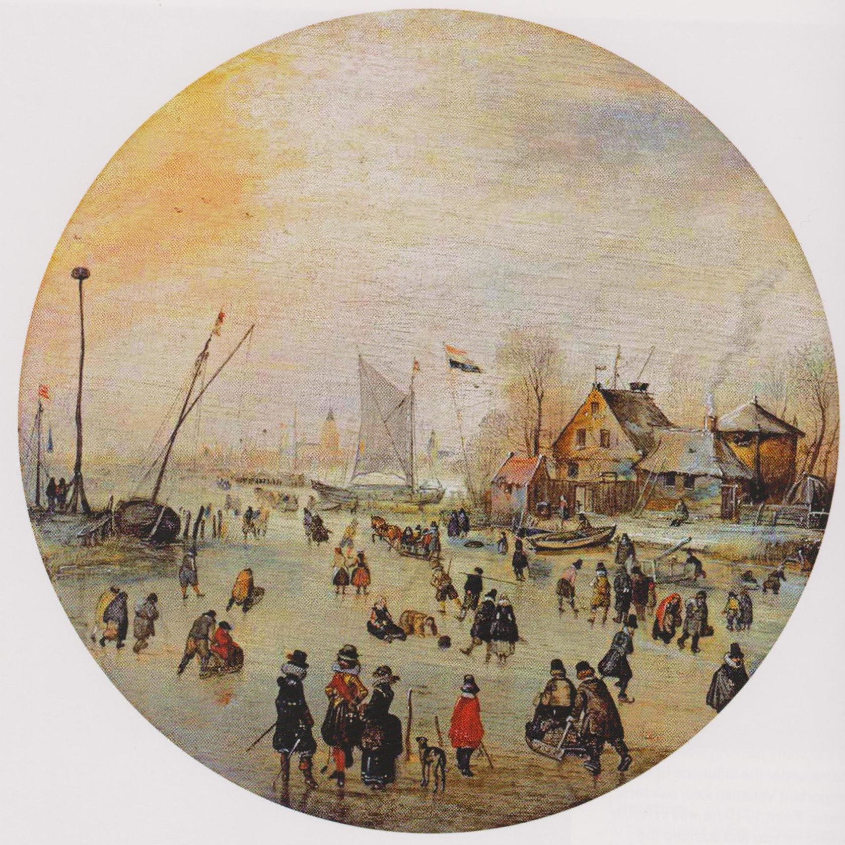 óleo sobre tabla, 18.4 cm